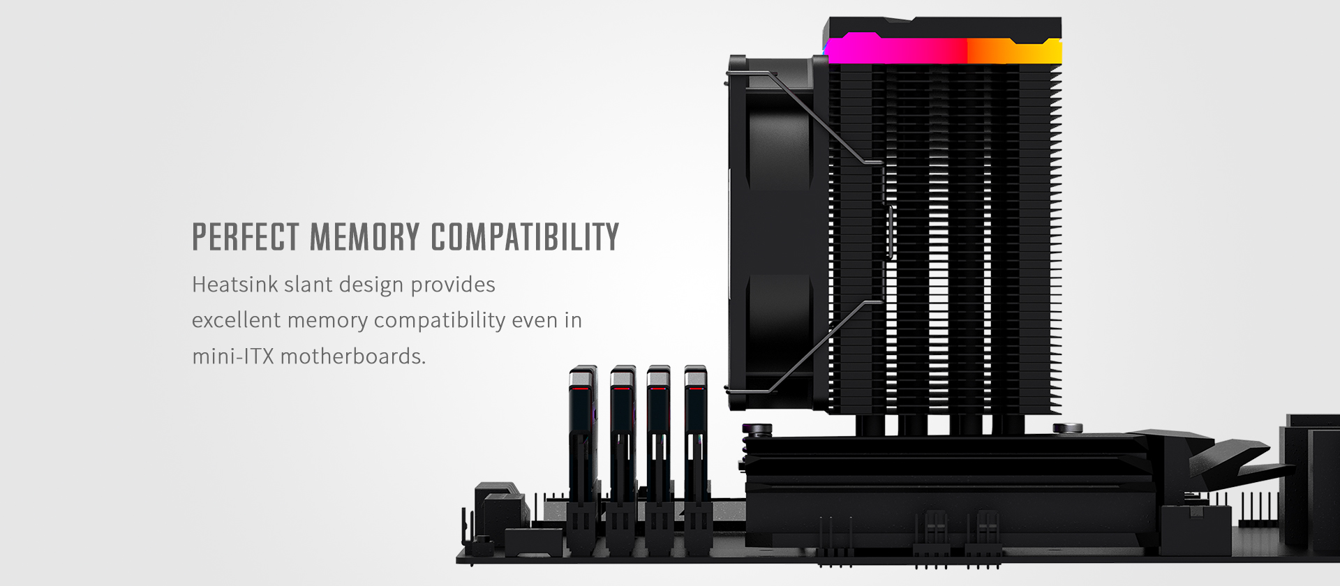 5V 3-PIN Connector ID-COOLING SE-914-XT ARGB Cooler 131mm Height AM4 CPU Cooler Addressable RGB Light on Fan and Top-Cover 4 Heatpipes CPU Air Cooler 92mm PWM Fan Intel/AMD 